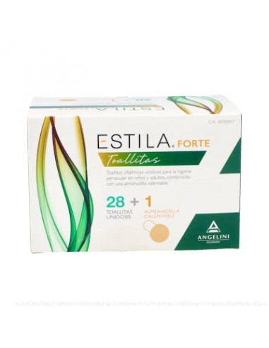 Estila Forte 28 Toallitas + Almohadilla de Estila
