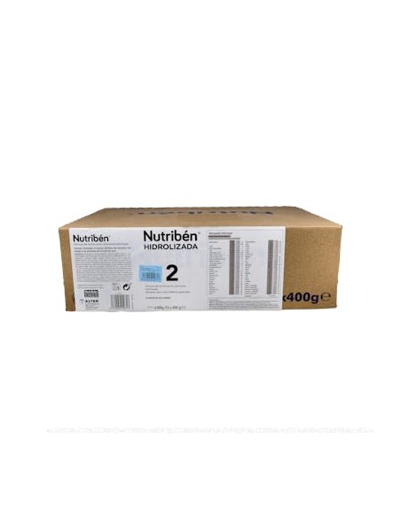 Nutriben Hidrolizada 2 12 X 400 G de Nutriben