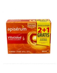 Apiserum Vit. Caps.- Pack 3M de Apiserum
