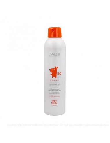 Fotoprotector Pediatric Wet  Skin Spf50 200 Ml. de Babe