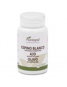Espino Blanco Ajo Olivo 550 Mg 100 Comp De Planta Pol