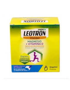 Leotron Mag + Vit D 30 Sticks de Leotron