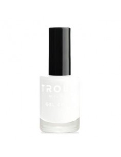Trouss Make-Up Esmalte Uñas Gel Color White Matt de Trouss