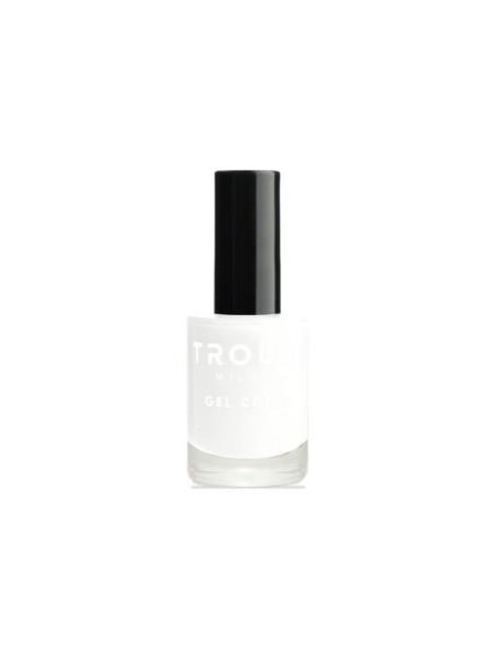 Trouss Make-Up Esmalte Uñas Gel Color White Matt de Trouss