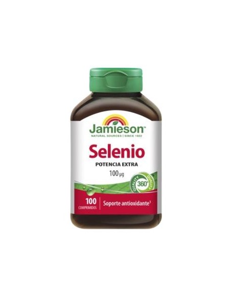 Selenio Potencia Extra 100 Mcg 100Comp. de Jamieson