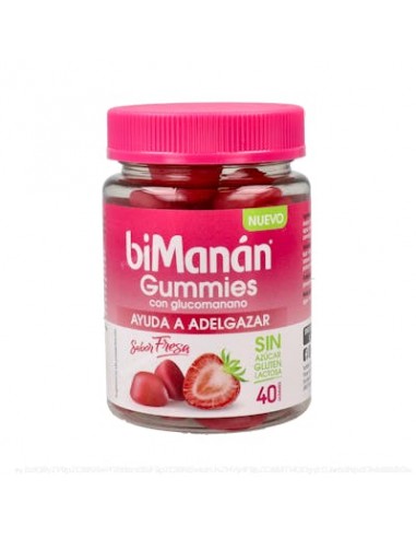 Bimanan Gummies Con Glucomanano 200 G 40 Gummies** de Bimanan