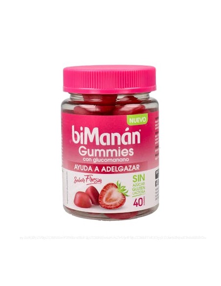 Bimanan Gummies Con Glucomanano 200 G 40 Gummies** de Bimanan