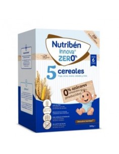 Nutriben  Papilla Innova 5 Cereales 0% 500G de Nutriben