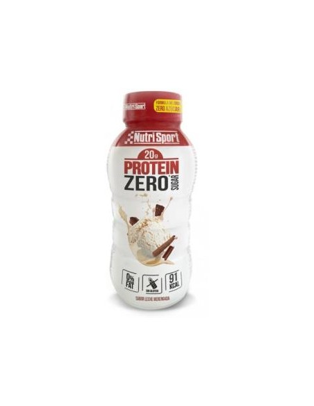 Protein Zero Batido Leche Merengada  12X330Ml. de Nutrisport