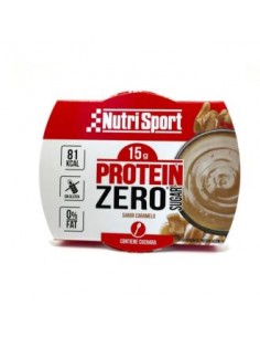 Pudding Protein Zero Caramelo 12Tarrinasx135Gr. de Nutrisport