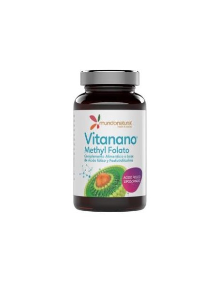 Vitanano Methy Folato Liposomado 30Cap. de Mundonatural