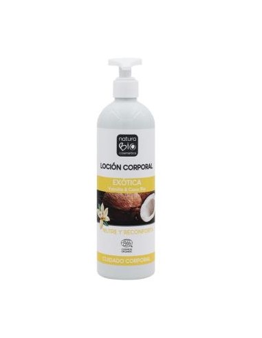 Locion Corporal Exotica Vainilla-Coco 500Ml. Bio de Naturabio Cosmetics