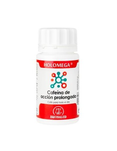 Holomega Cafeina Accion Prolongada 50Cap. de Equisalud