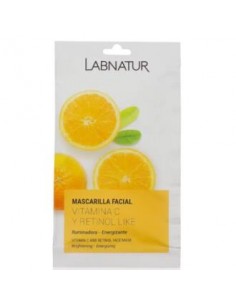 Mascarilla Facial Vitamina C-Retinol Like 24Udsx15Ml. de Labnatur Bio