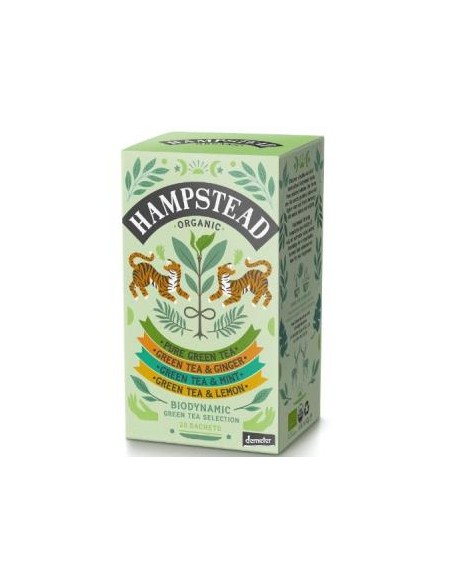 Green Tea Selection Pack Infusion 4 Sabores Demeter de Hampstead