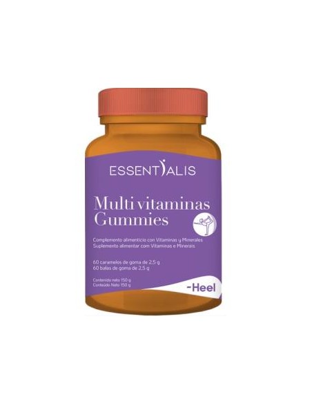 Essentialis Multi Vitaminas Gummies 60 Caramelos De Goma de Heel