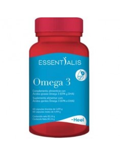 Essentialis Omega 3 60 Cap. Blandas de Heel