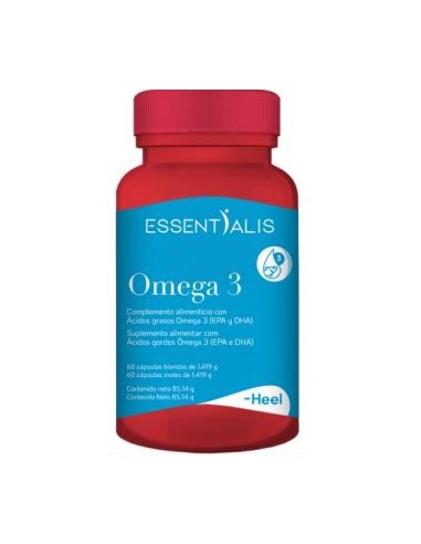 Essentialis Omega 3 60 Cap. Blandas de Heel