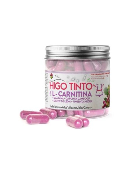 Higo Tinto L-Carnitina+Guarana 90Cap. de Tuno Canarias