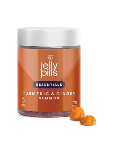 Turmeric-Ginger 70 Gummies de Jelly Pills
