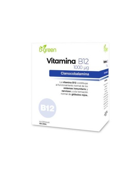 Vitamina B12 30 Cap. de B.Green (Lab. Lebudit)