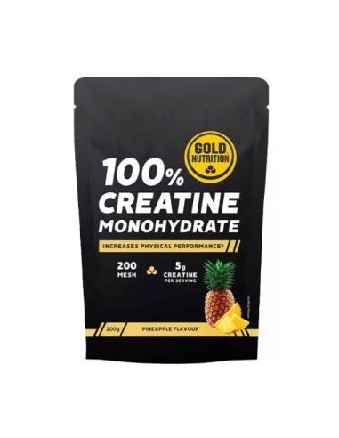 Creatine Monohydrate Piña 200Gr. de Gold Nutrition