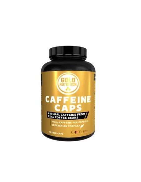 Caffeine 100Mg. 90Vcap. de Gold Nutrition