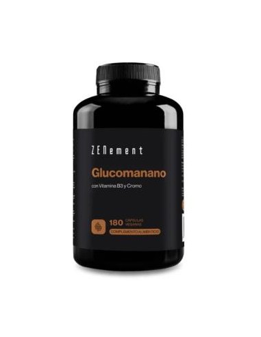 Glucomanano Con B3 Y Cromo 180Caps. de Zenement
