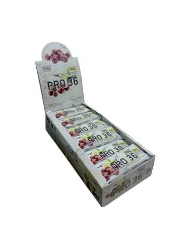 Pro 36 Barrita Proteica 36% Vainilla-Avellana 24Udsx35 Gr de Best Protein