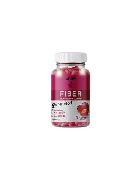 Fiber  Fresa 60 Gummies de Weider