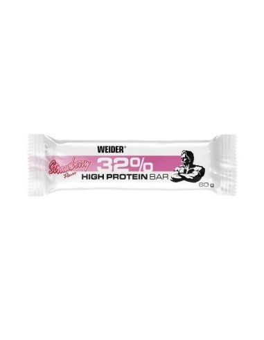Weider Protein 32% Barrita Fresa 12Ud. de Weider