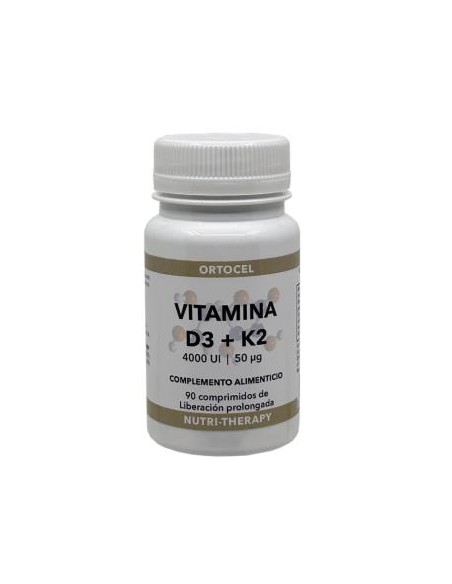 Vitamina D3+K2 90 Comp de Ortocel Nutri-Therapy