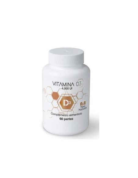 Vitamina D3 4000 Ui 60 Perlas de N&N Nova Nutricion