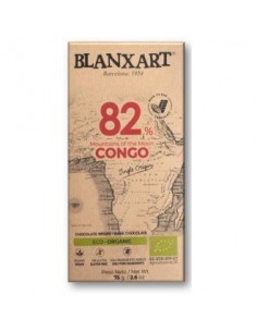 Chocolate Negro 82% Congo 75 Gr Eco de Blanxart