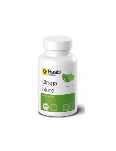 Ginkgo Biloba 500Mg 60 Cap Bio Vegan Sg de Raab Vitalfood