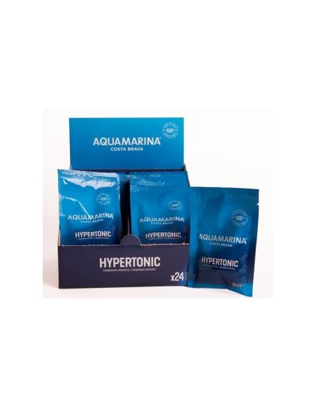 Agua De Mar Hipertonica 24Sticks X 30 Ml de Aquamarina Costa Brava