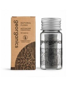 Hilo Dental Carbon Activado 50 M de Georganics
