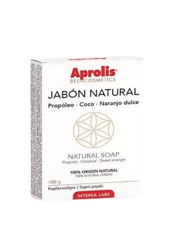 Aprolis Jabon Natural Propoleo Coco Naranjo Dulce 100 Gr de Aprolis