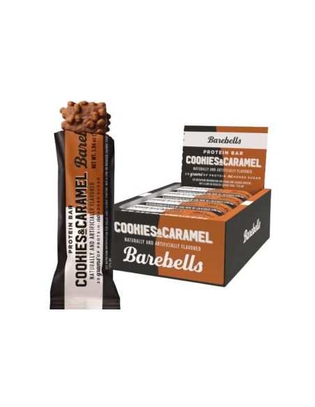 Barrita Cookies Caramelo 12Udsx 55 Gr de Barebells