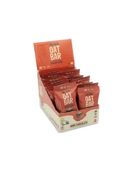 Barrita Avena Choco Negro 18Uds de Iswari