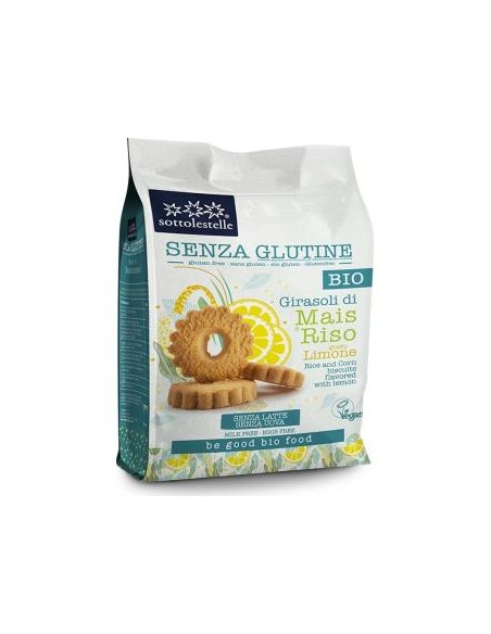 Galleta Maiz Arroz Limon 250 Gr Bio Sg de Sottolestelle