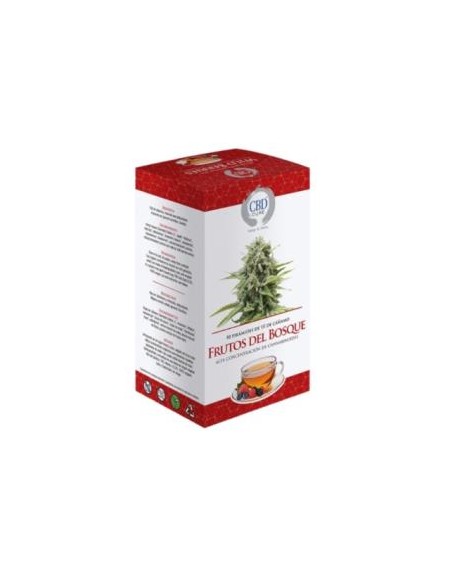 Infusion Cannabis Frutos Del Bosque 10Ud Eco de Cbd Cure