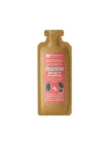 Recarga Roll-On Biodeo Sunrise Tropical 40 Ml de La Saponaria