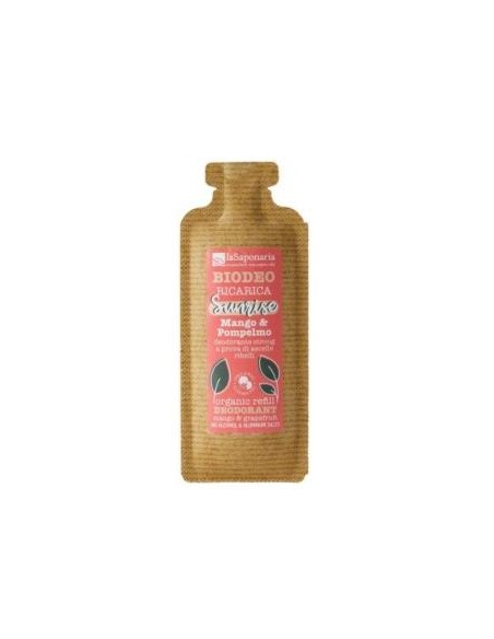 Recarga Roll-On Biodeo Sunrise Tropical 40 Ml de La Saponaria