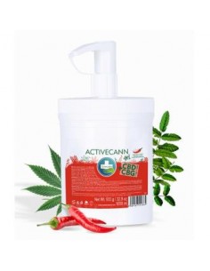 Activecann Cbd+Cbg Gel Efecto Calor 1 L de Annabis