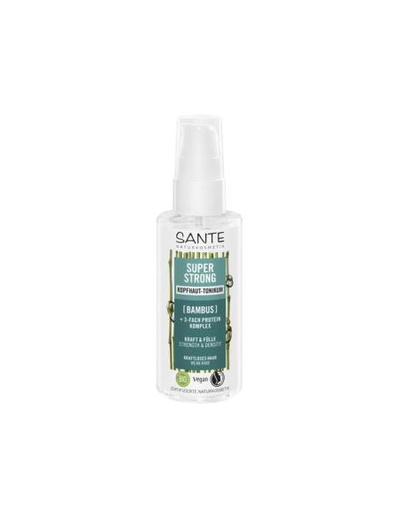Tonico Capilar Super Fuerte Bambu 75 Ml de Sante Naturkosmetik