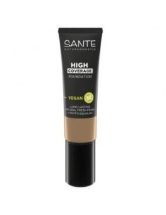 Maquillaje Fluido Alta Cobertura 06 Rose Beige 25 Ml de Sante Naturkosmetik