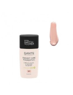 Maquillaje Fluido Radiant Care 01 Warm Ivory 30 Ml de Sante Naturkosmetik