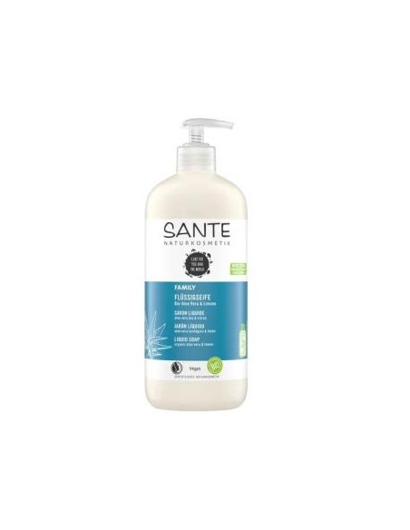 Jabon Manos Liquido 500 Aloe-Limon 500 Ml de Sante Naturkosmetik