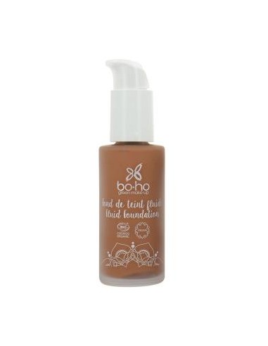 Base De Maquillaje Fluida 08 Castaño Frio 30 M Bio de Boho Green Make Up